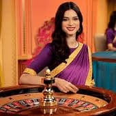 Live casino dealer streaming baccarat table on aaajili app for Filipino players